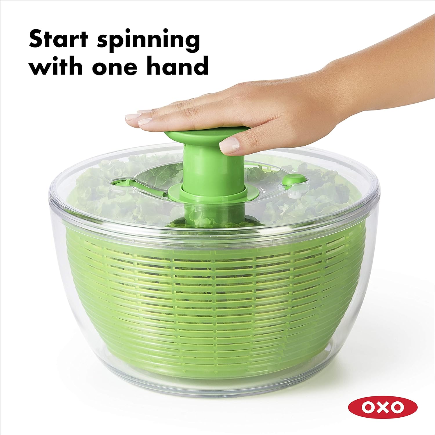 Effortless Salad Preparation: OXO Good Grips Large Salad Spinner